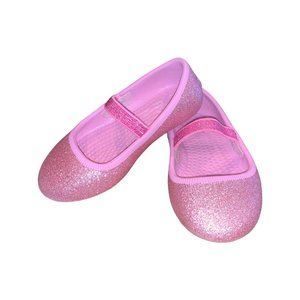 Native Margot Bungee Ballet Flats, C5, Bling Pink